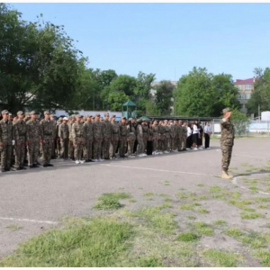 Университетіміздің Әскери Кафедрасында  "Ашық есік" күні өтті
