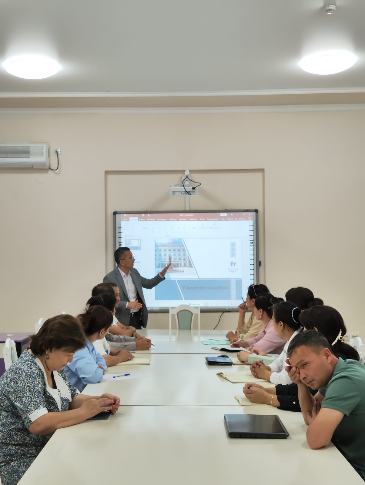 Refresher courses within the framework of international cooperation
