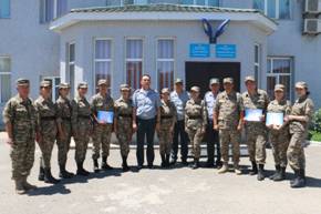 Cadets showed high results in field training