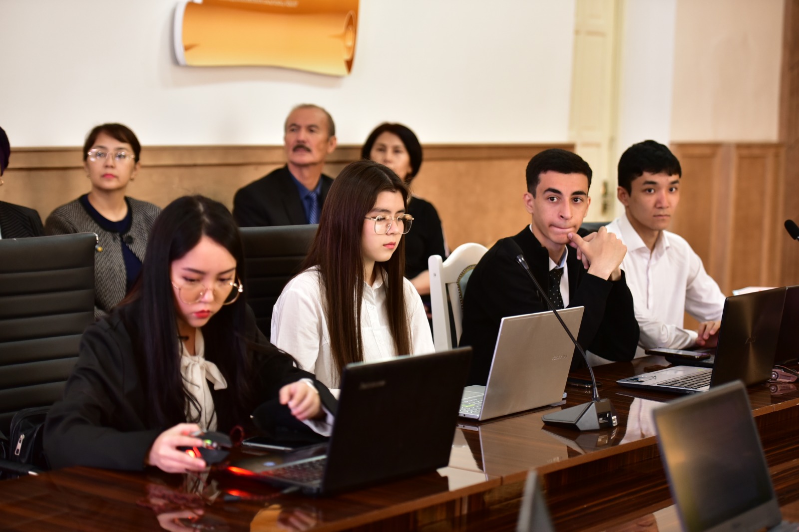 Use of multimedia technologies, the presentation of the electronic manual “Shymkent is my favorite city" took place at out university