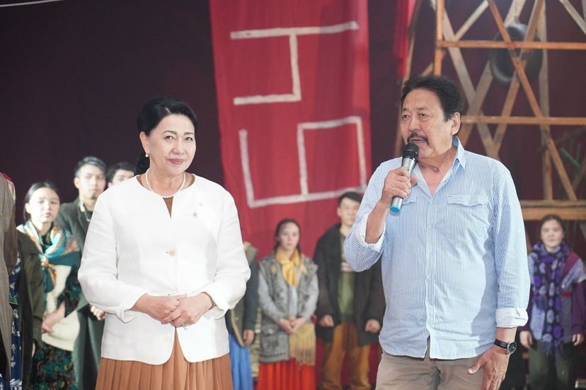 The Orken Theater staged a play by playwright D. Isabekov "The Keeper of Tranquility