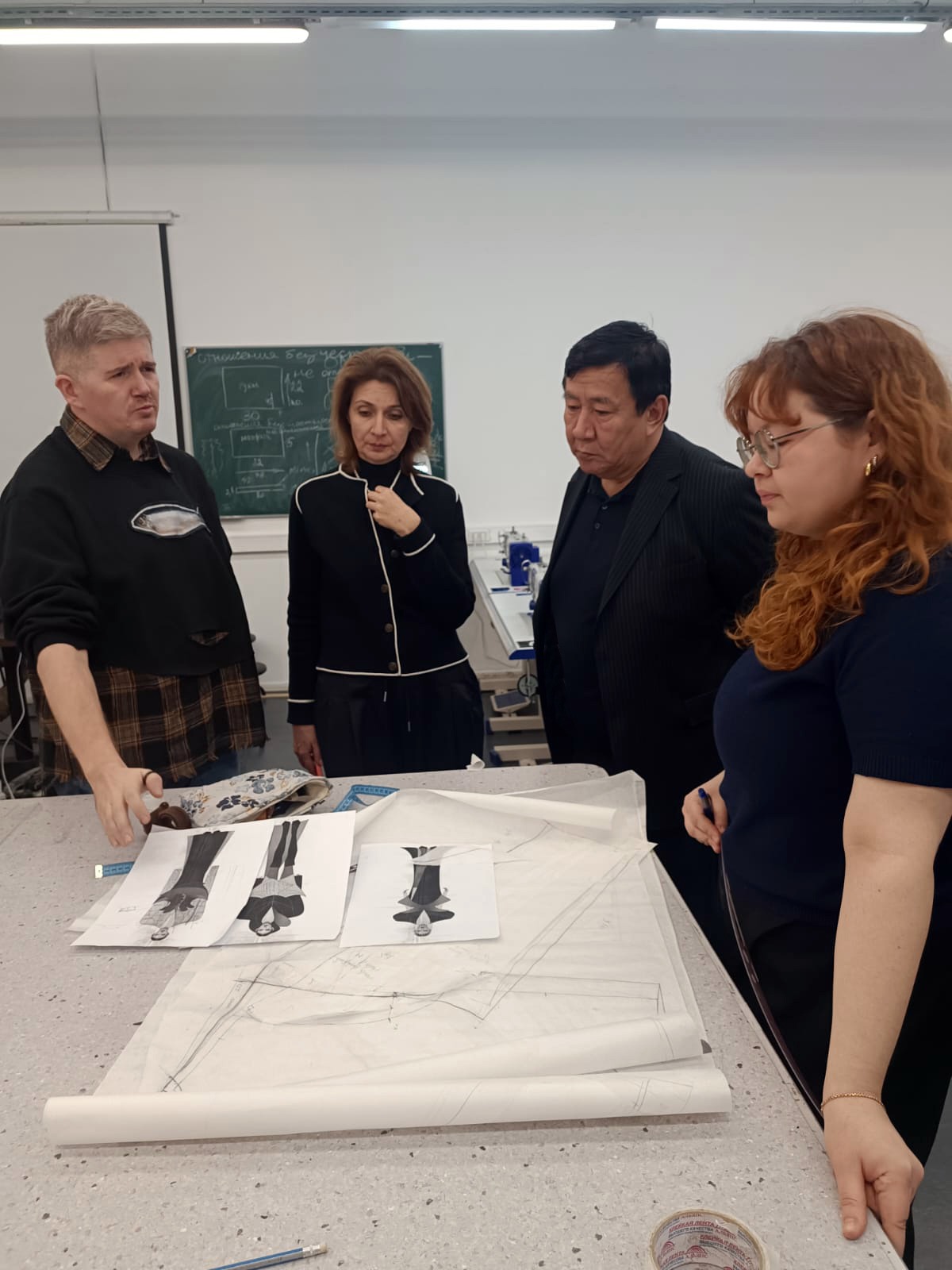 A Meeting with Students of the Moscow Art and Industry Institute Was Held as Part of the International Conference         