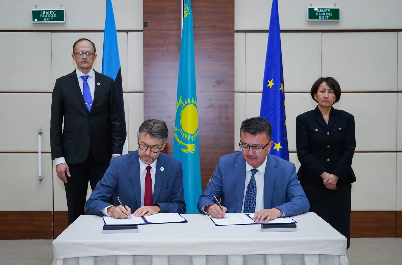 AUEZOV SOUTH KAZAKHSTAN UNIVERSITY SIGNED A MEMORANDUM OF UNDERSTANDING WITH TALLINN UNIVERSITY 