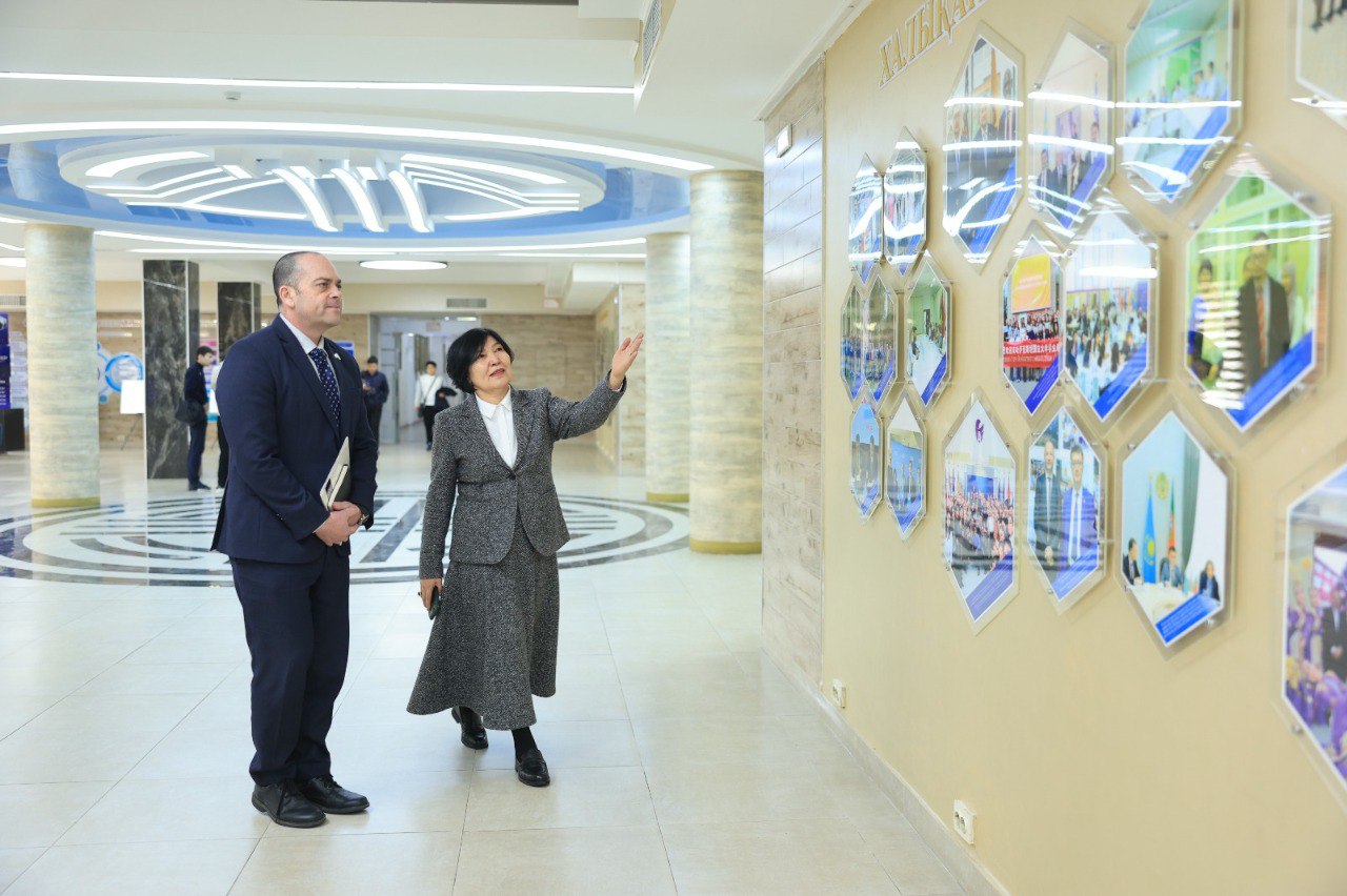 Visit of the Ambassador of Israel to M. Auezov South Kazakhstan University