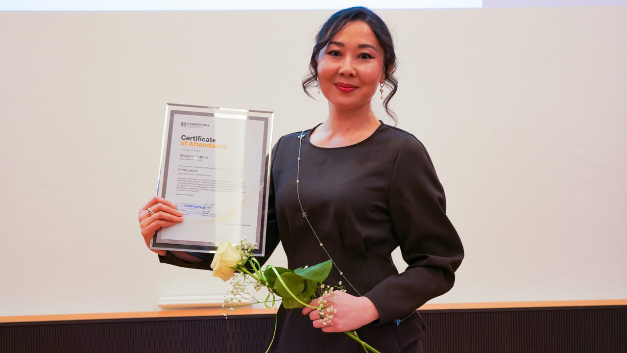  Scientific Internship successfully completed under the "500 Scientists" Project