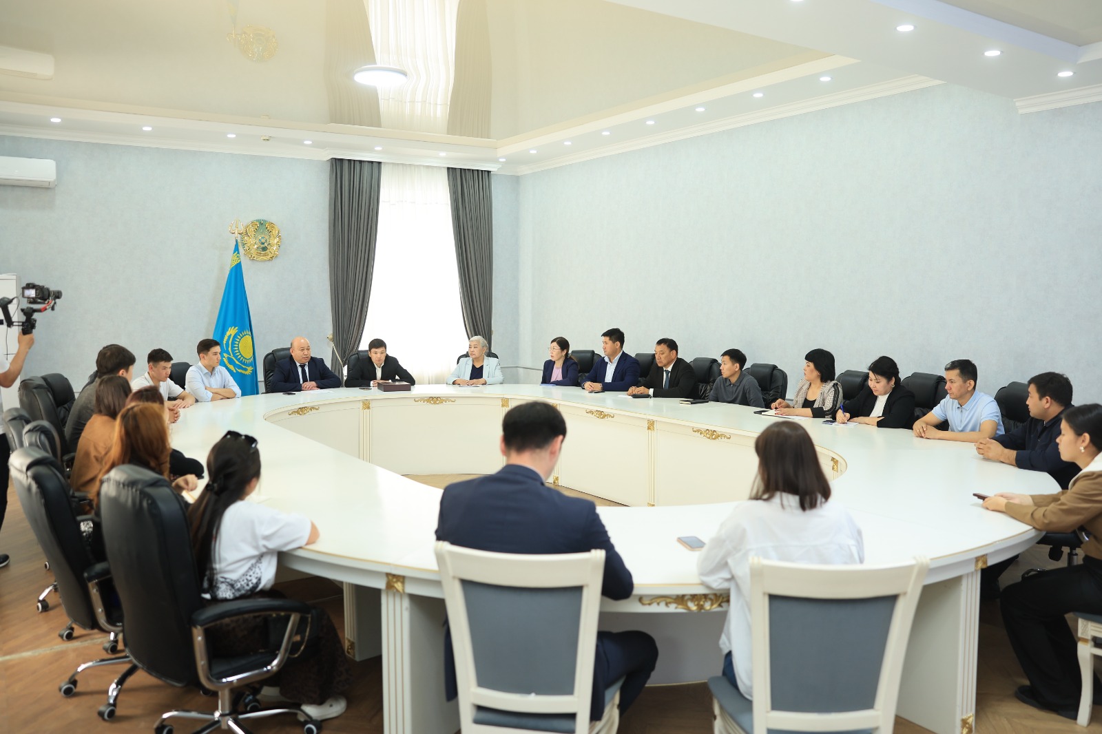  New Constitution: Awareness campaign conducted at Auezov University