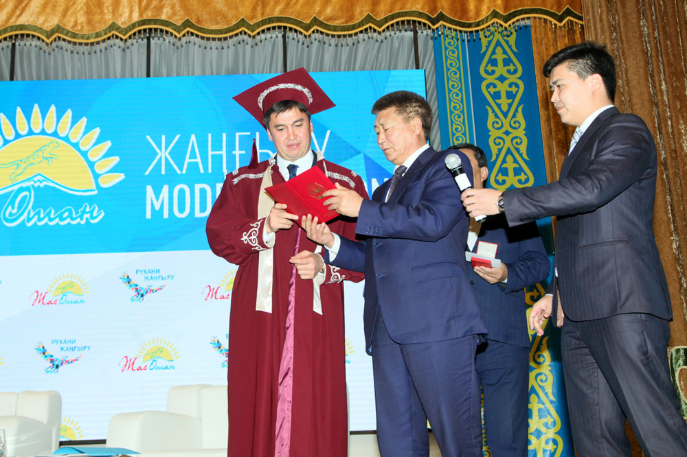 Meeting with the secretary of the party "Nur Otan" Gabidolla Rakhmatullaevich