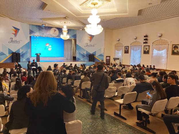 At SKSU im. M. Auezova hosted guest lectures on the subject "Fundamentals of Entrepreneurship."