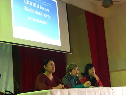 «Екінші болма! Жетістікке жету – өз қолыңда!» тақырыбында бітіруші курс студенттерімен семинар-тренинг