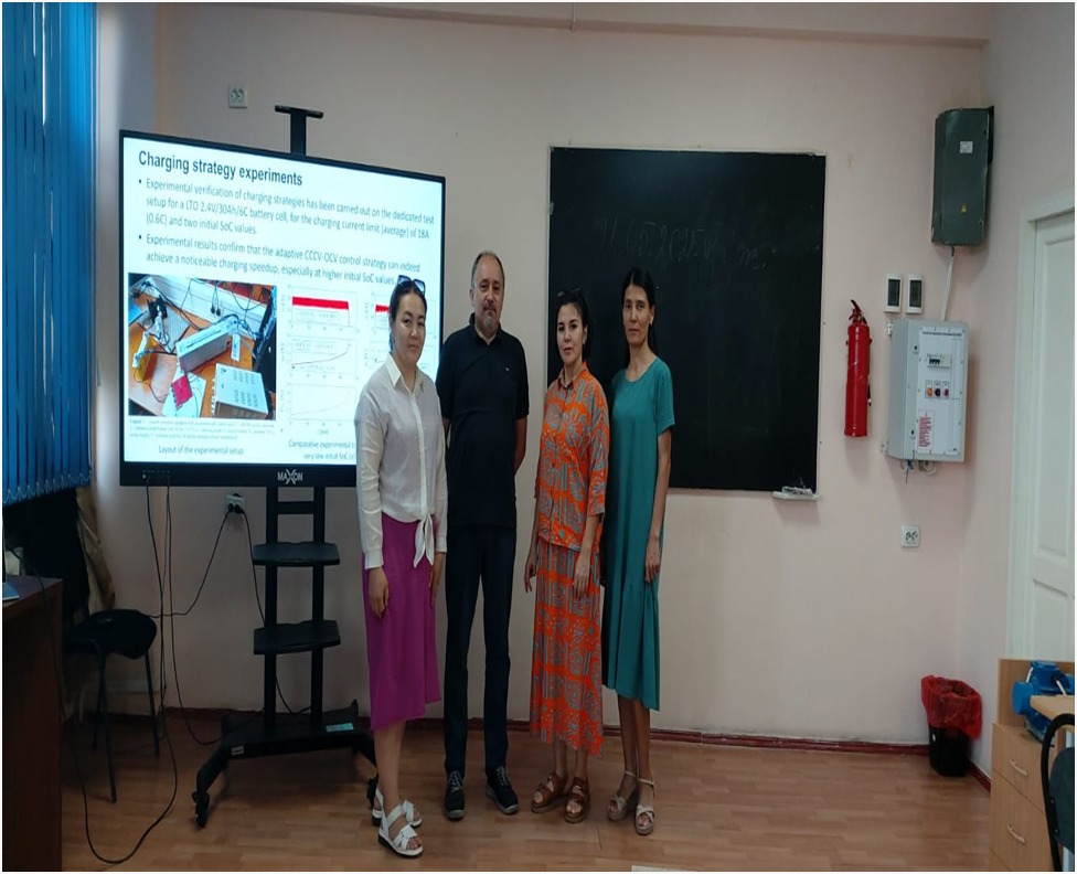 Lectures by the leading foreign scientist, Professor Daniel Pavkovic to the students of the doctoral programme EP 