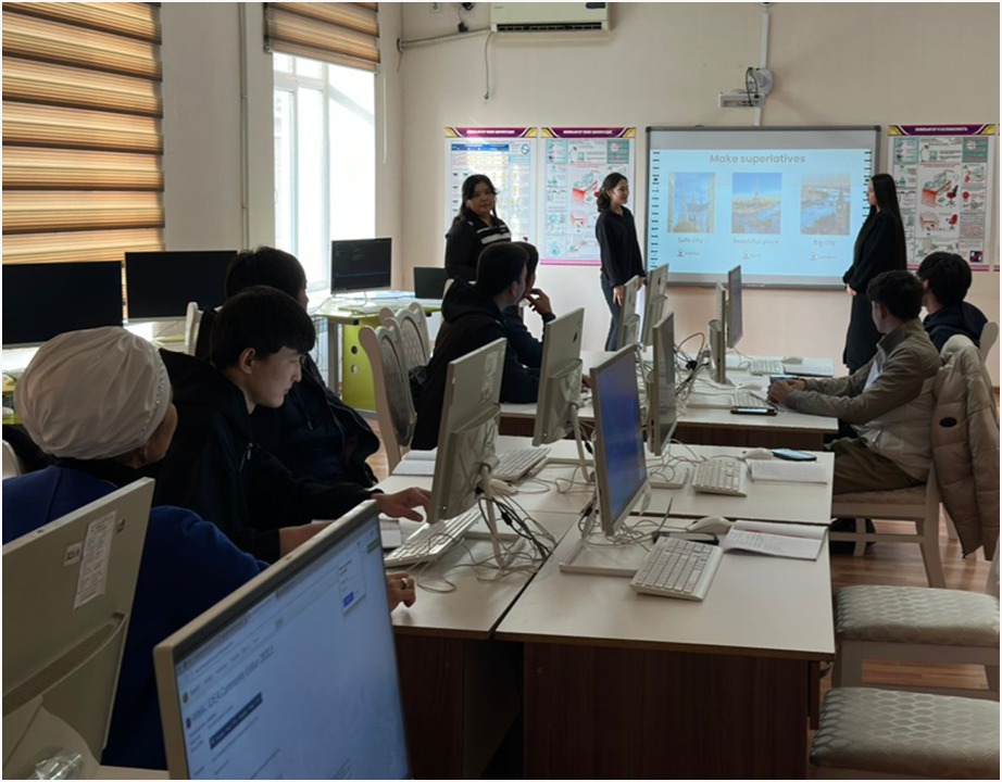 Open practical lesson «Life in the city»
