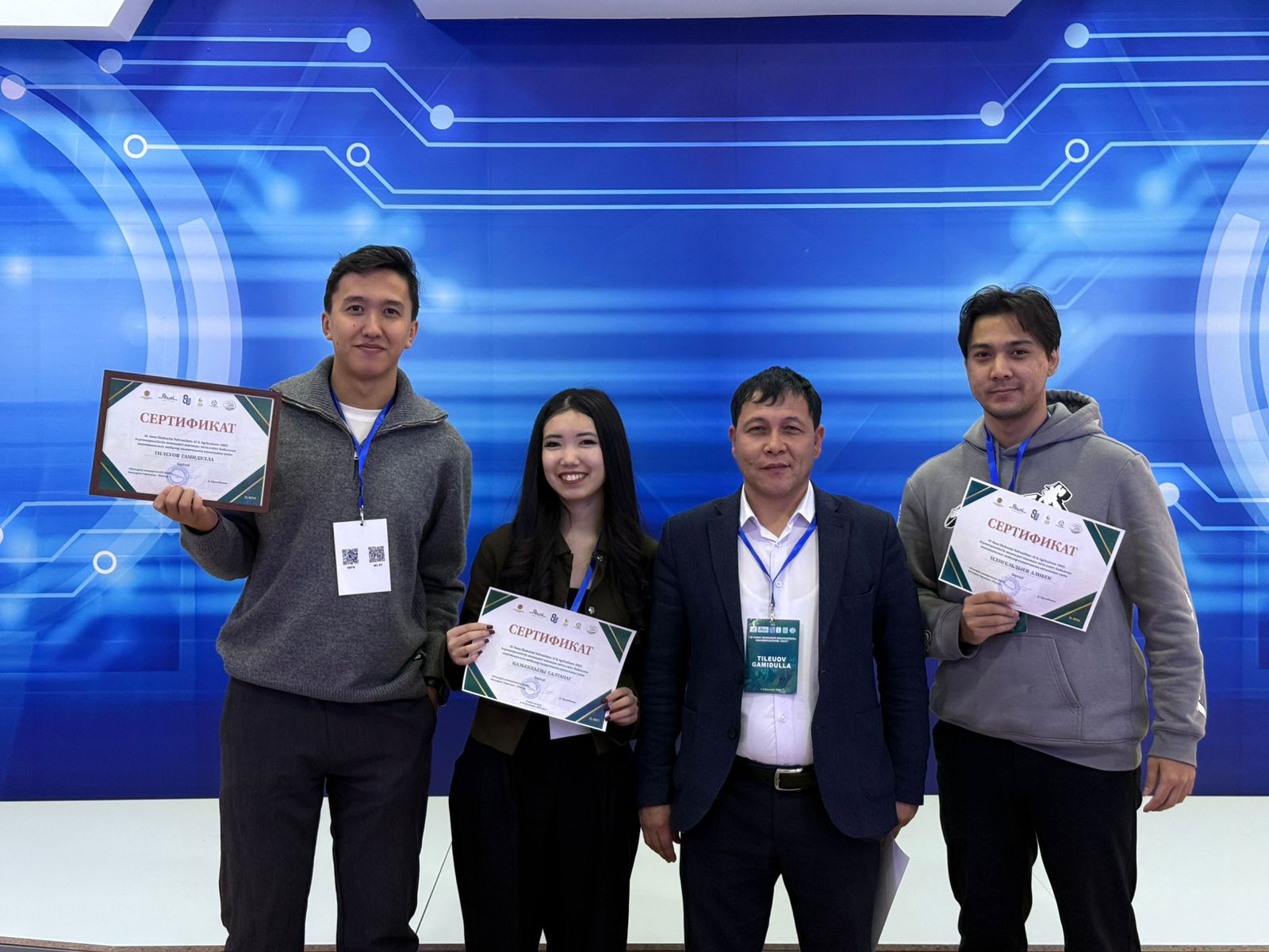 Our students participated in the AI-Sana Shakarim Solveathon: AI &amp; Agriculture-2025 hackathon